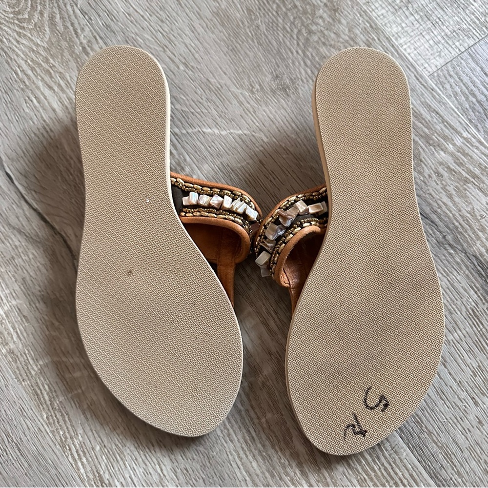 Cocobelle beaded sandals size 9 - Picture 5 of 5